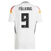 Camiseta de fútbol Alemania Niclas Fullkrug 9 Primera Equipación Euro 2024 - Hombre